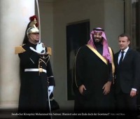 Mohammed bin Salman, Kronprinz von Saudi-Arabien. Hat er das Bild oder hat er es nicht mehr?