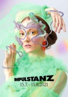 Festival Logo 2021. © Art Direction & Design by Cin Cin • Vienna / Photos by Ulrich Zinell / Performer: Breanna O’Mara 