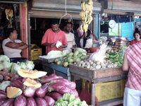 Auch auf Black Conch gibt es einen bunten Gemüsemarkt.  © Eugen Lehle / wiki / GNU free license