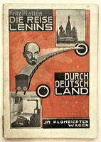 Fritz Plattens Bericht über Lenins Reise aus der Schweiz nach Russland. © cherubino / wikipedia