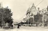 Rostow am Don, wo Sabina Spielrein geboren worden ist und 1924 auch von den Nazis erschossen worden ist. Aufnahme um 1900, © gemeinfrei