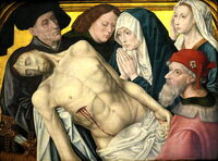 Kopie nach Hugo van der Goes, Kreuzabnahme Christi, um 1500/20, Neapel, Museo e Real Bosco di Capodimonte, © Museo e Real Bosco di Capodimonte, Napoli