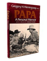 Hemingway Gregory: Papa: A Personal Memoir, Cover der Ausgabe von 1976. © beim Verlag, Houghton Mifflin Harcourt.